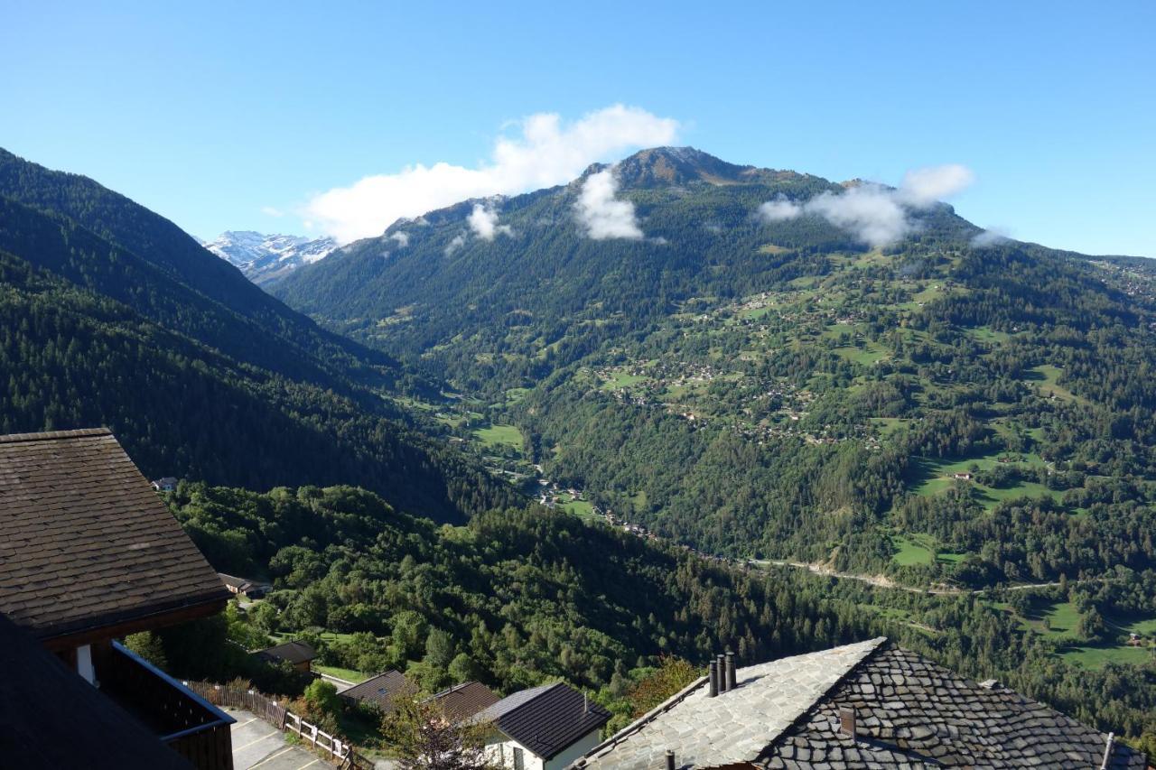 Balcons Du Soleil Sunny & Mountain Apartments By Alpvision Residences Veysonnaz Exteriör bild