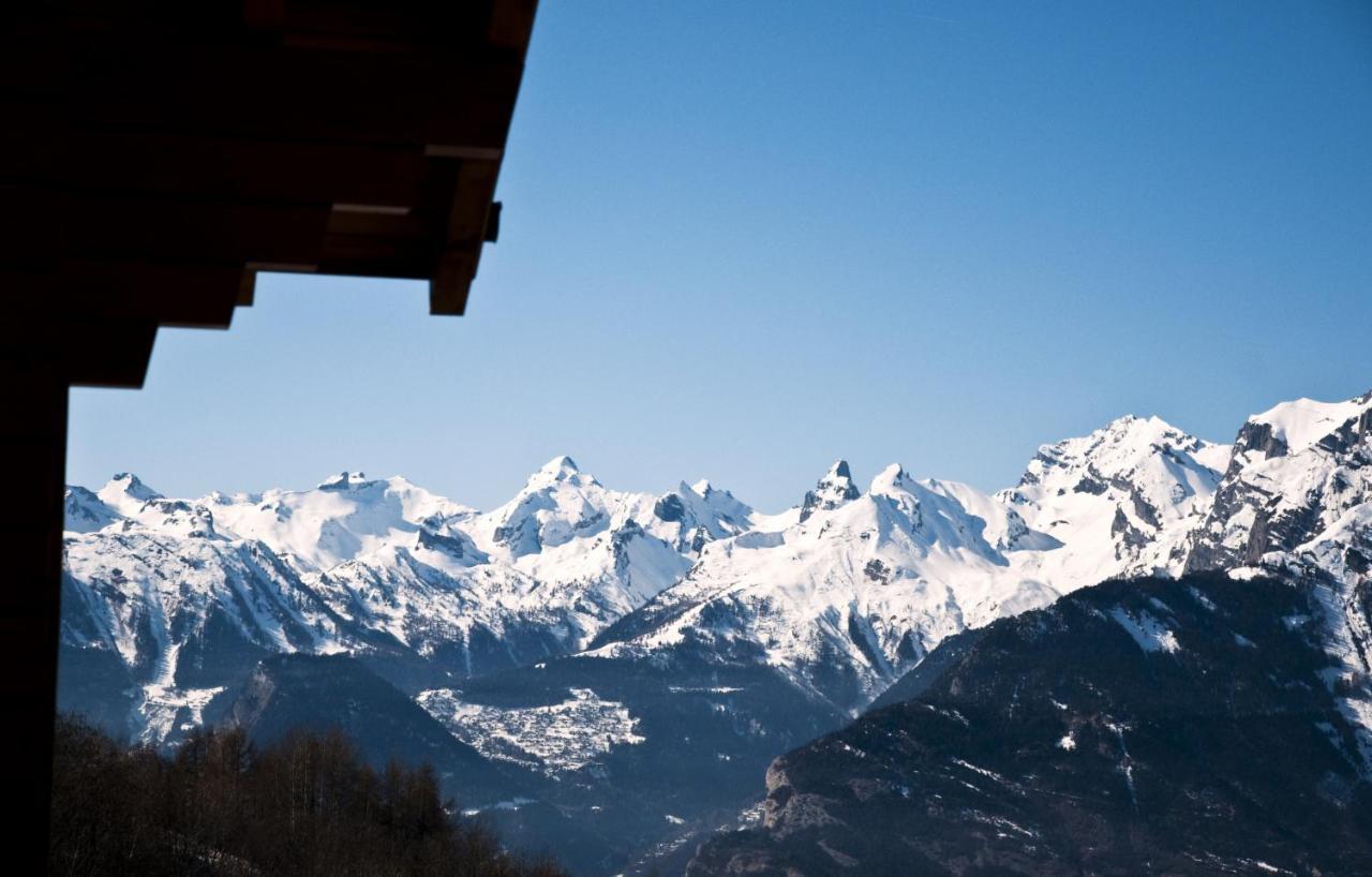 Balcons Du Soleil Sunny & Mountain Apartments By Alpvision Residences Veysonnaz Exteriör bild