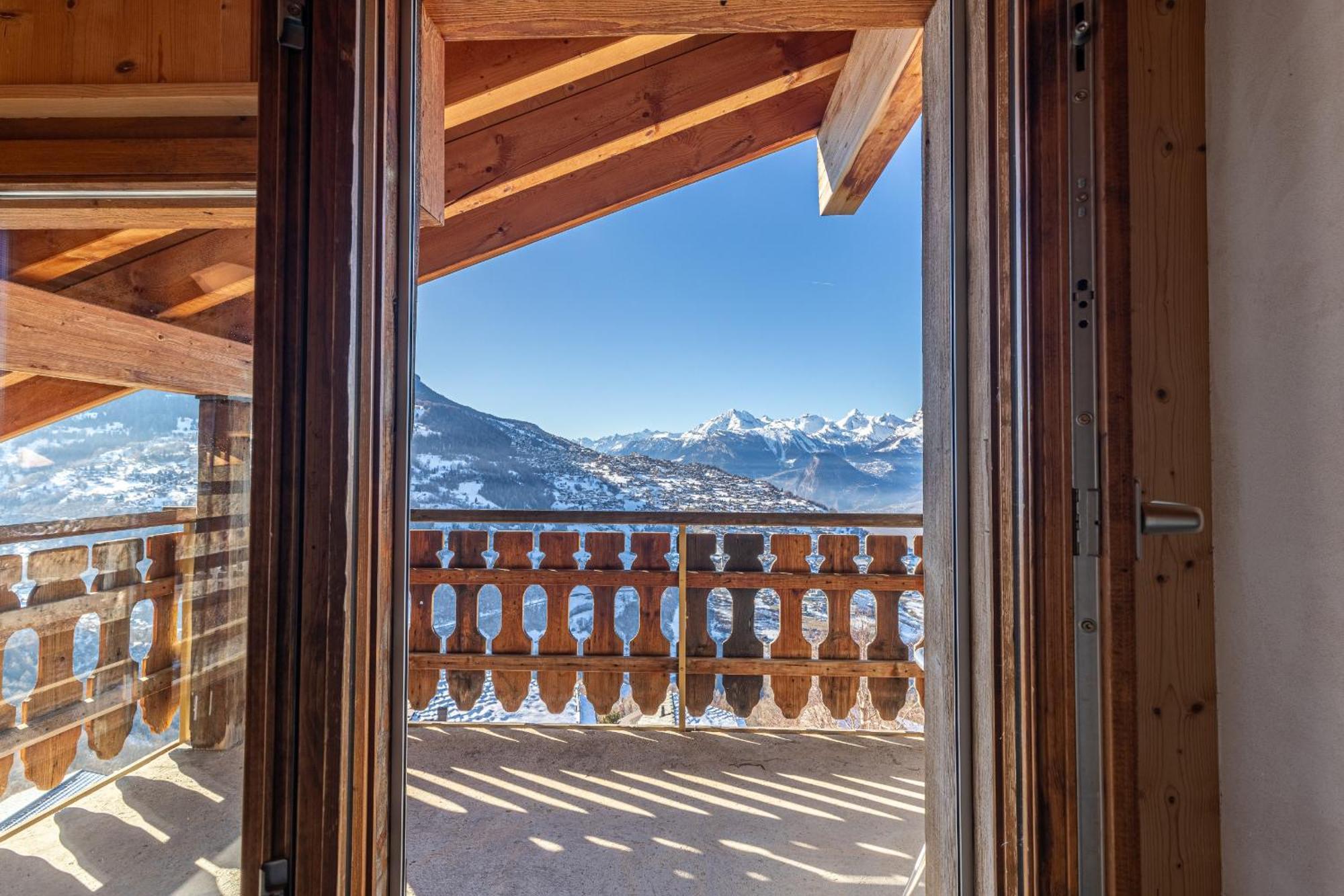 Balcons Du Soleil Sunny & Mountain Apartments By Alpvision Residences Veysonnaz Exteriör bild