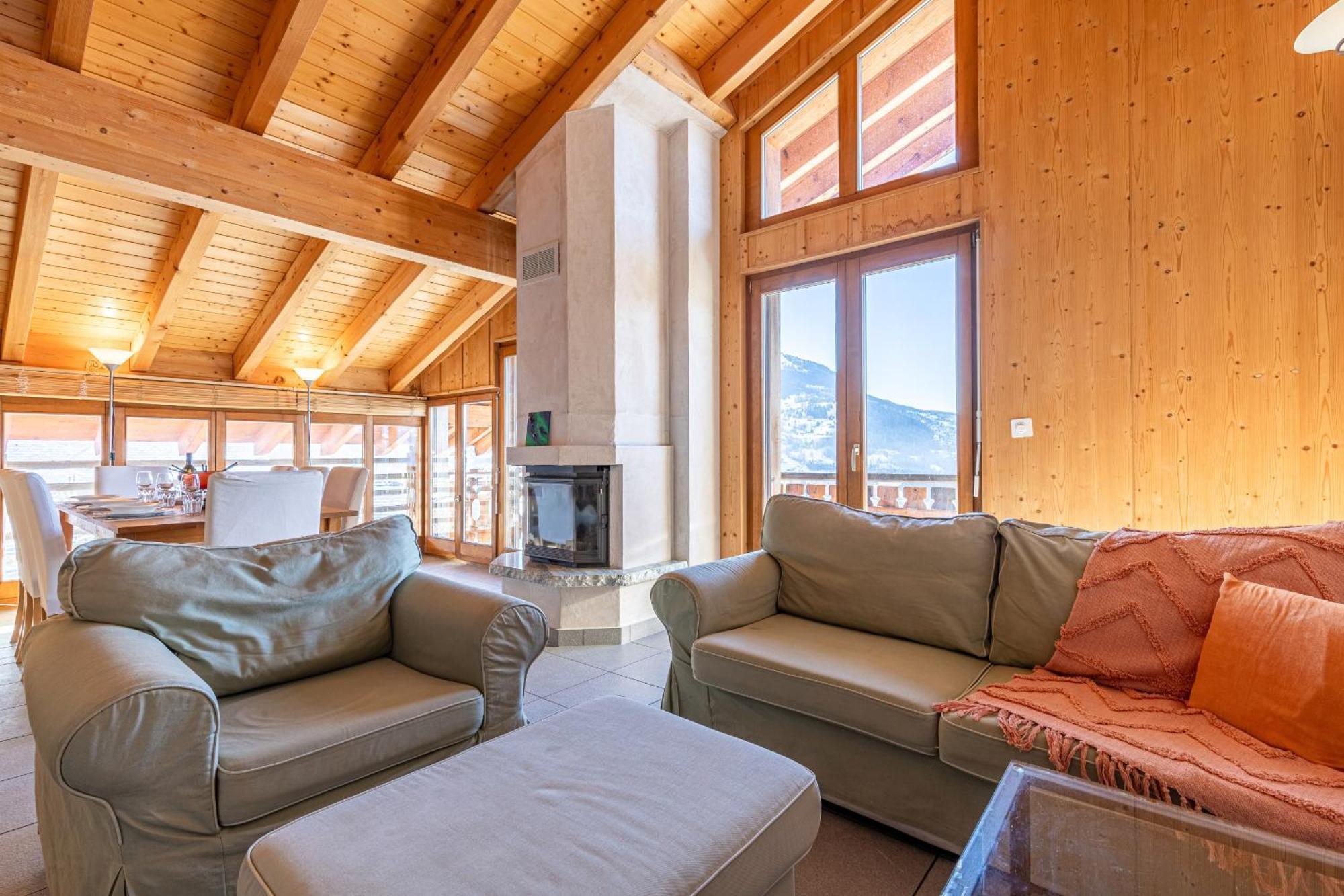 Balcons Du Soleil Sunny & Mountain Apartments By Alpvision Residences Veysonnaz Exteriör bild